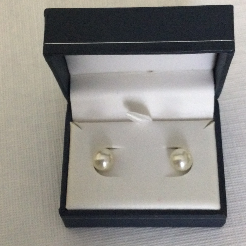 Classic White Pearl Earrings Timeless Jewelry